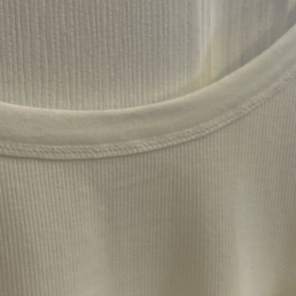 NWT Wild Fable Women’s White Sleeveless Basic Ribbed Tank Top Size 4X - Picture 14 of 16